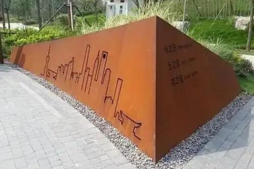 福州耐候钢挡土墙
